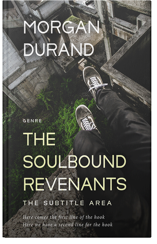 Front view of Heavy Metal #32030 - Premade Teen & Young Adult Book Cover