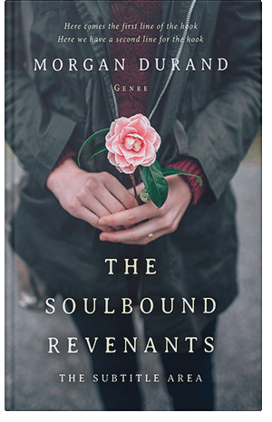 Pre Made Book Cover Ebony Clay