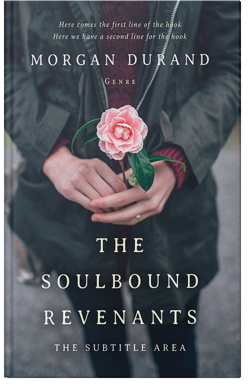 Front view of Premade Romance Book Cover - Ebony Clay