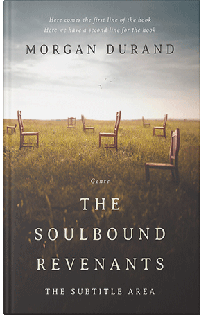 Pre Made Book Cover Quill Gray