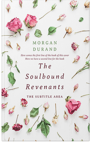 Pre Made Book Cover Dawn Pink