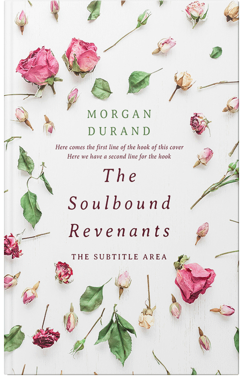 Front view of Premade Romance Book Cover - Dawn Pink