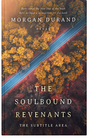 Pre Made Book Cover Woody Brown