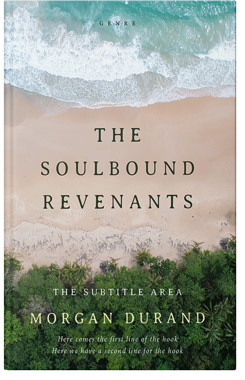 Front view of Swirl #32054 - Premade Travel Book Cover