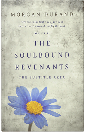 Pre Made Book Cover Periglacial Blue