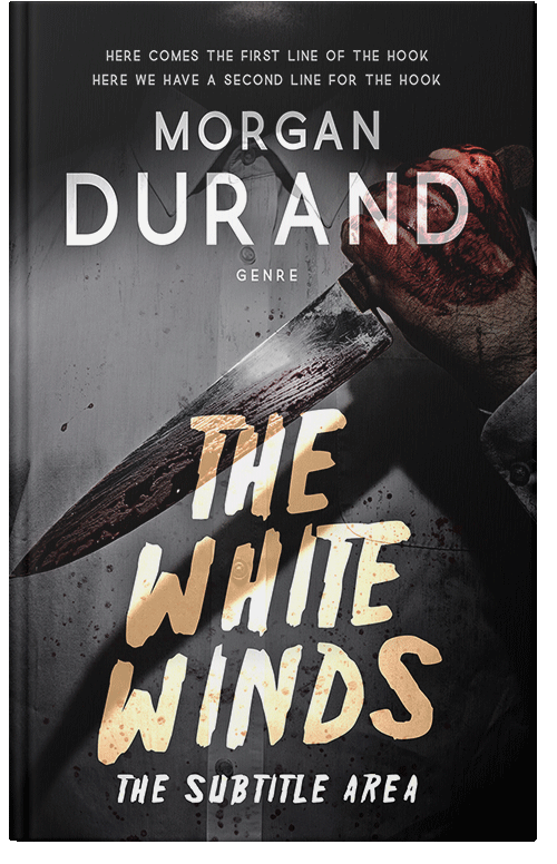 Front view of Cod Gray #32062 - Premade Mystery & Thriller & Suspense Book Cover