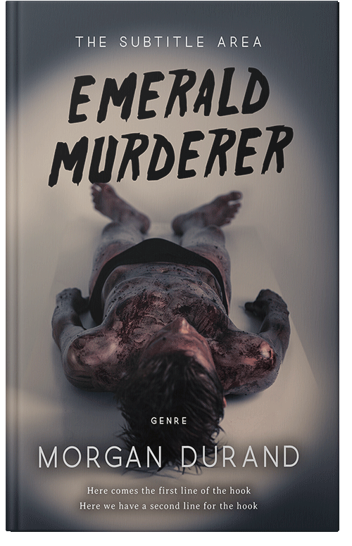 Front view of Ship Gray #32069 - Premade Mystery & Thriller & Suspense Book Cover