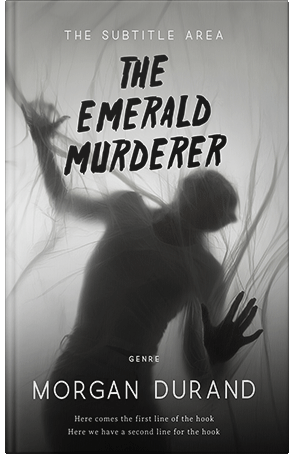 Pre Made Book Cover Gray Nickel