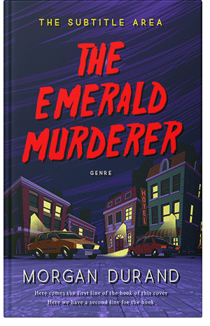 Pre Made Book Cover Mirage