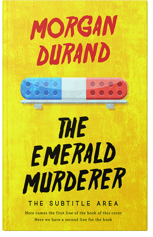 Front view of Premade Mystery & Thriller & Suspense Book Cover - Ripe Lemon