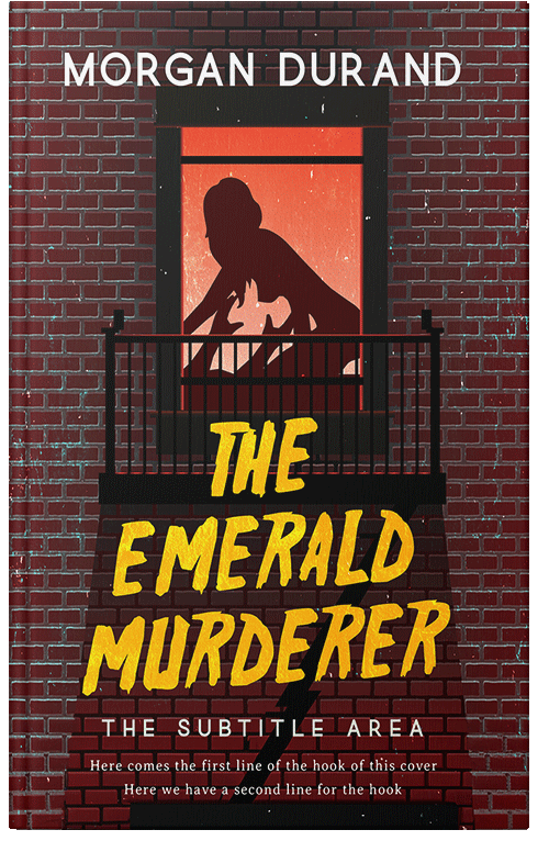 Front view of Tamarind #32081 - Premade Mystery & Thriller & Suspense Book Cover