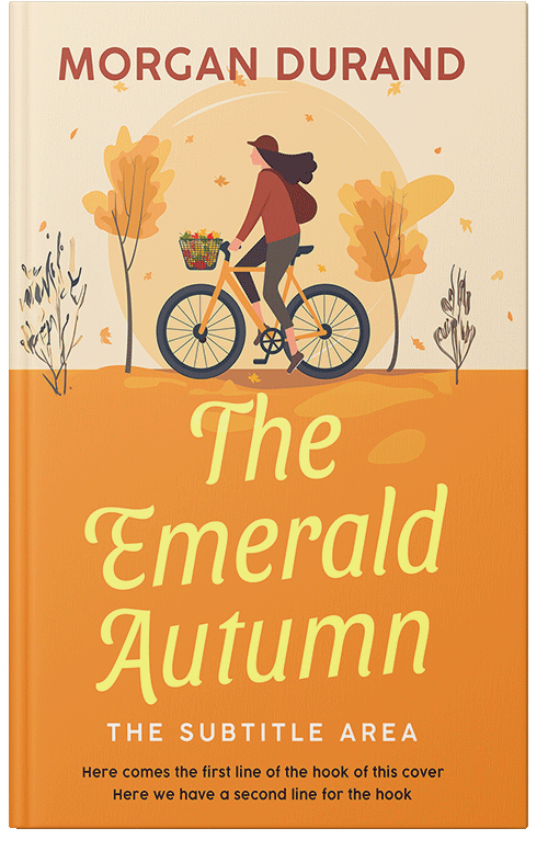 Front view of Sea Buckthorn #32083 - Premade Chick Lit Book Cover