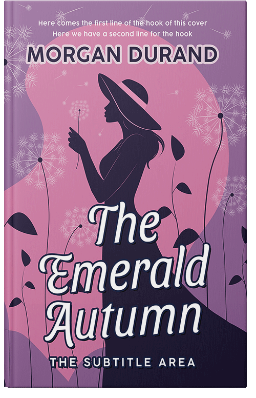 Front view of Premade Chick Lit Book Cover - Viola
