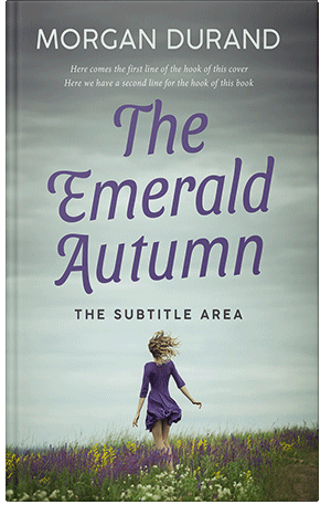 Pre Made Book Cover Conch