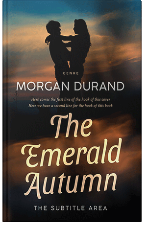 Pre Made Book Cover Cod Gray