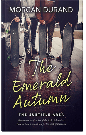 Pre Made Book Cover Akaroa