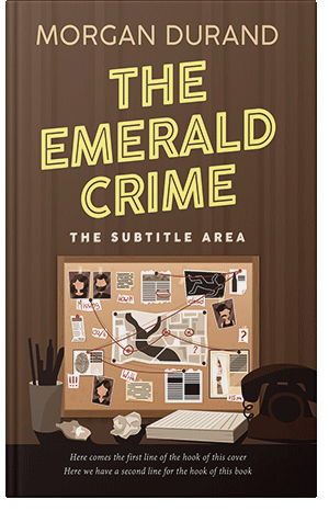 Pre Made Book Cover Cork