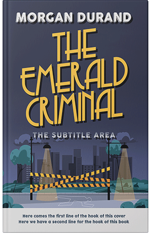 Pre Made Book Cover Zombie