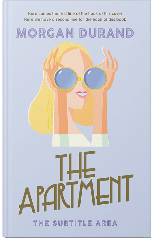 Front view of Premade Chick Lit Book Cover - Botticelli