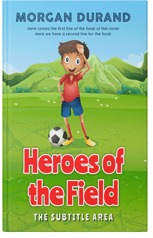 Front view of Premade Teen & Young Adult Book Cover - Atlantis