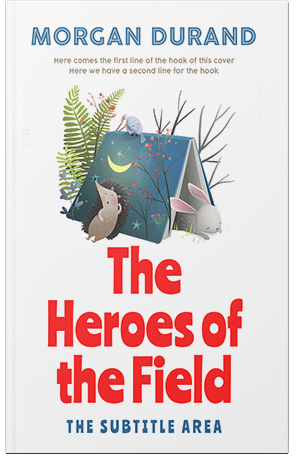 Pre Made Book Cover Swirl