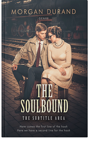 Pre Made Book Cover Cameo