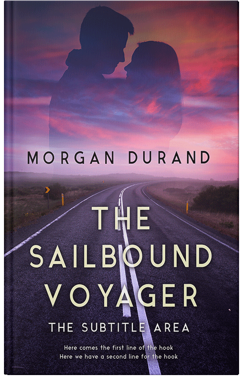 Front view of Revolver #32152 - Premade Romance Book Cover