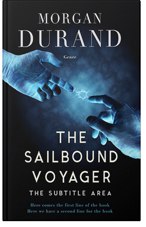 Pre Made Book Cover Ebony