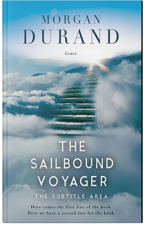 Front view of Gull Gray #32163 - Premade Religion & Spirituality Book Cover