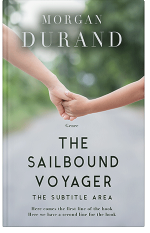 Pre Made Book Cover Quill Gray