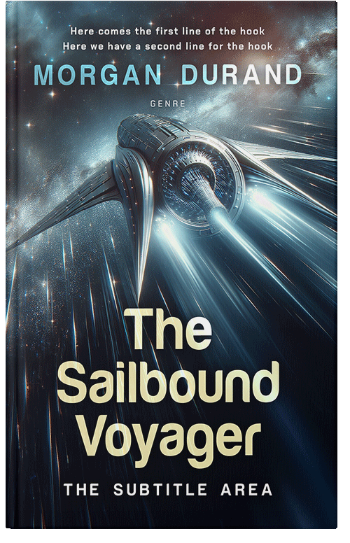 Front view of Premade Science Fiction Book Cover - Mirage