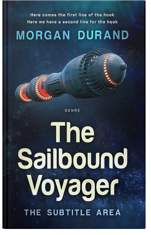 Front view of Firefly #32174 - Premade Science Fiction Book Cover