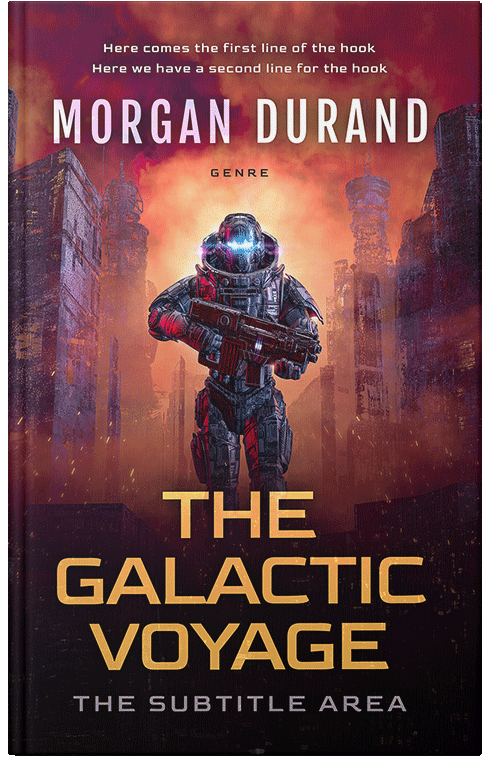 Front view of Premade Science Fiction Book Cover - Tamarind