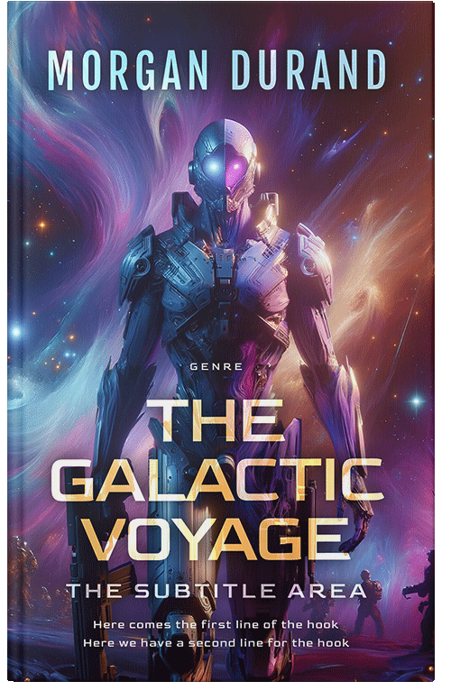 Front view of Premade Science Fiction Book Cover - Martinique