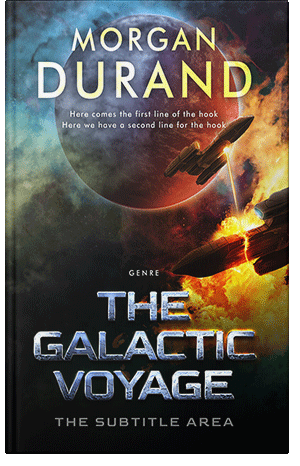 Pre Made Book Cover Thunder