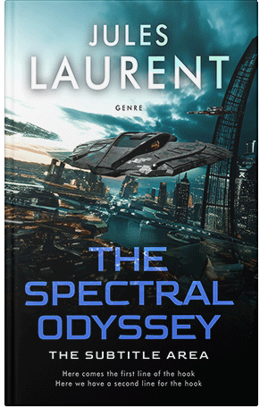 Pre Made Book Cover Nebula