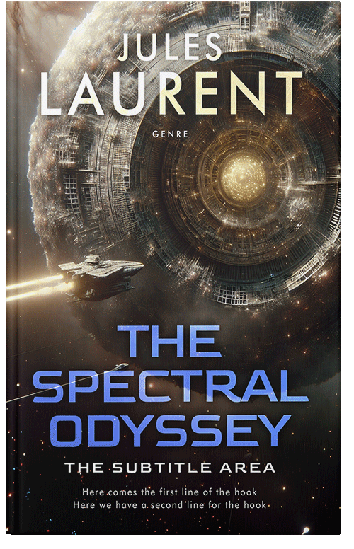 Front view of Premade Science Fiction Book Cover - Zeus