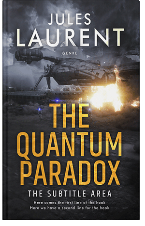 Pre Made Book Cover Shark