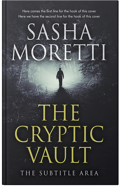 Front view of Premade Mystery & Thriller & Suspense Book Cover - Shark