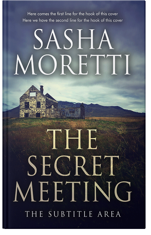 Front view of Ebony Clay #32209 - Premade Mystery & Thriller & Suspense Book Cover