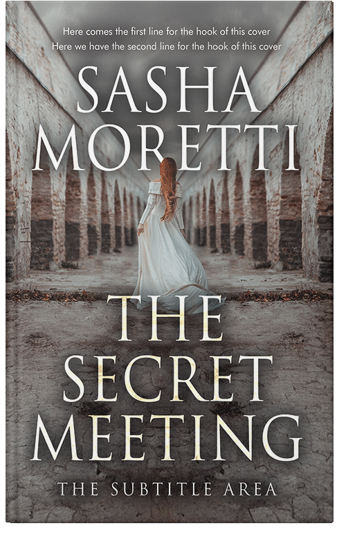 Front view of Premade Historical Book Cover - Flint