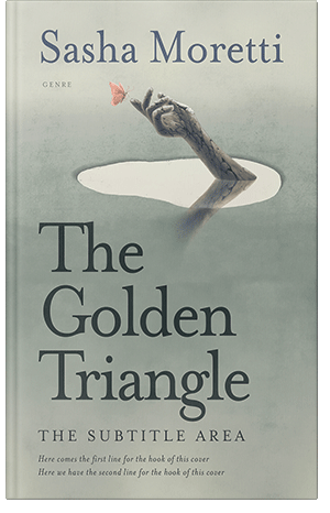 Pre Made Book Cover Green Spring