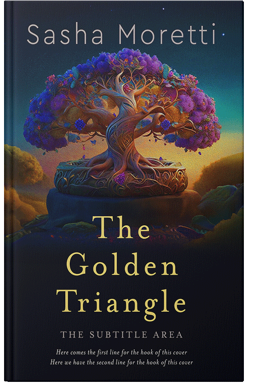 Front view of Vulcan #32243 - Premade Fantasy Book Cover