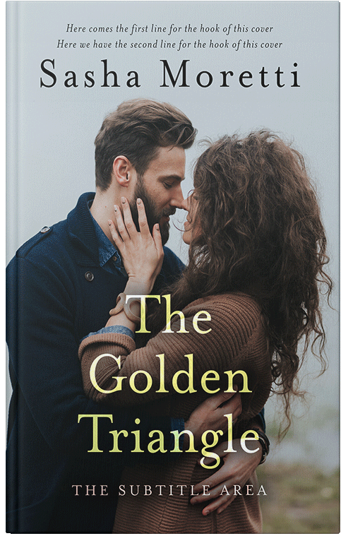 Front view of Premade Romance Book Cover - Pumice