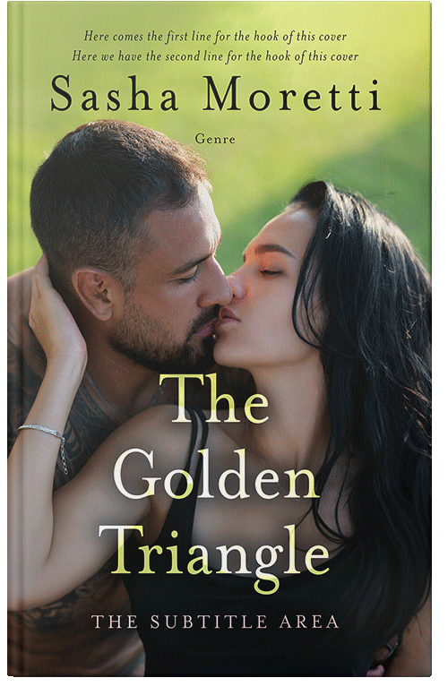 Front view of Premade Romance Book Cover - Heavy Metal