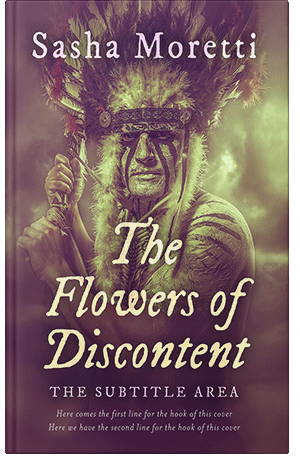 Pre Made Book Cover Eggplant