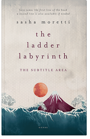 Pre Made Book Cover Pearl Bush