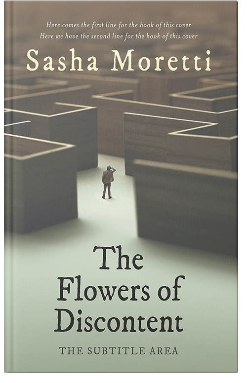 Front view of Premade Mystery & Thriller & Suspense Book Cover - Flint