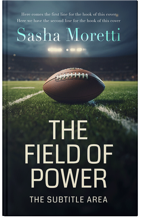 Front view of Premade Action & Adventure Book Cover - Mirage