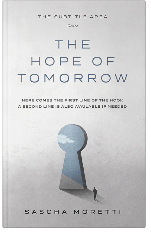 Front view of Alto #32269 - Premade Abstract Book Cover | BookCoverZone